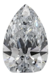 0.44 Carat F VVS1 Pear Lab Diamond Online Hot Sale