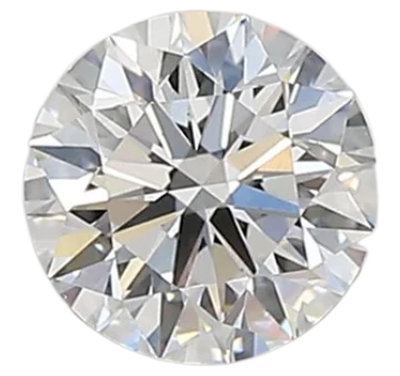 0.65 Carat D VVS2 Round Lab Diamond Hot on Sale