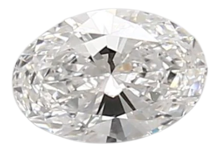 0.55 Carat D VVS1 Oval Lab Diamond Cheap