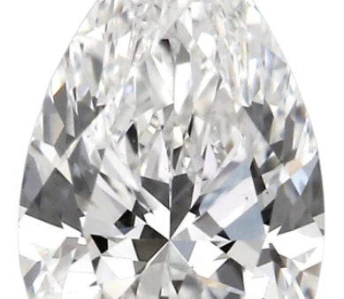 0.79 Carat D VS2 Pear Lab Diamond For Discount