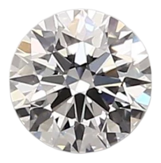 0.53 Carat D VVS1 Round Lab Diamond For Sale