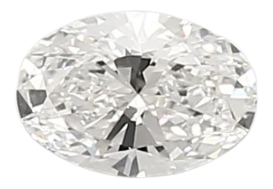 0.55 Carat E VVS1 Oval Lab Diamond Hot on Sale