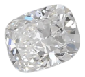 0.53 Carat D VS1 Elongated Cushion Lab Diamond Online now