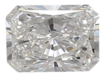 0.53 Carat E VVS2 Radiant Lab Diamond Online Hot Sale