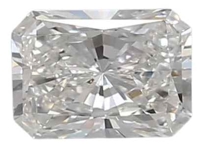 0.53 Carat E VVS2 Radiant Lab Diamond Online Hot Sale