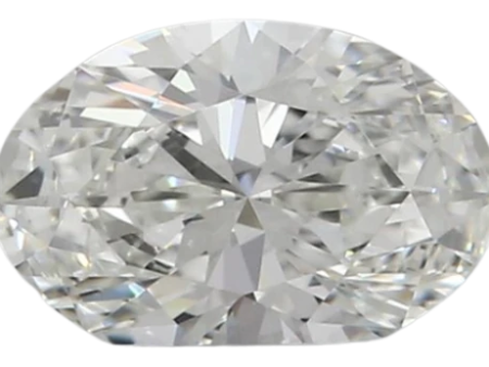 0.43 Carat F VVS1 Oval Lab Diamond Cheap