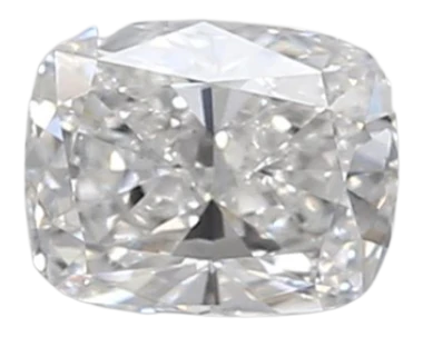 0.52 Carat D VS1 Elongated Cushion Lab Diamond on Sale