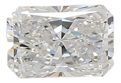 0.72 Carat D VS1 Radiant Lab Diamond Hot on Sale