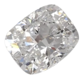 0.54 Carat D VVS2 Elongated Cushion Lab Diamond Discount