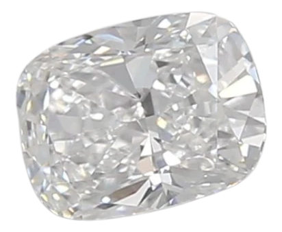 0.54 Carat E VVS2 Elongated Cushion Lab Diamond For Cheap