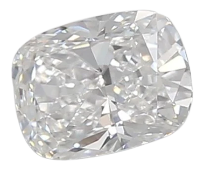 0.54 Carat E VVS2 Elongated Cushion Lab Diamond For Cheap