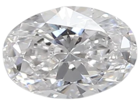 0.54 Carat E VVS1 Oval Lab Diamond Online now