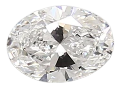 0.54 Carat D VVS2 Oval Lab Diamond Supply