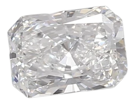 0.52 Carat D VVS2 Radiant Lab Diamond Sale