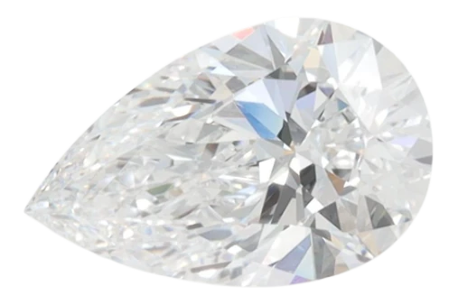 1.51 Carat D IF Pear Lab Diamond Online Hot Sale