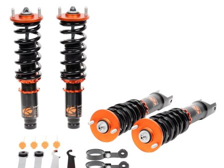 KSport Kontrol Pro Coilovers Nissan 240Z 260Z 280Z (70-78) 36 Way Adjustable - 51mm or 55mm OEM Front Strut Fashion