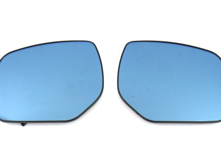 OLM Wide Angle Convex Mirrors Subaru Forester (14-20) [w  Heated & Turn Signals] Blue Online