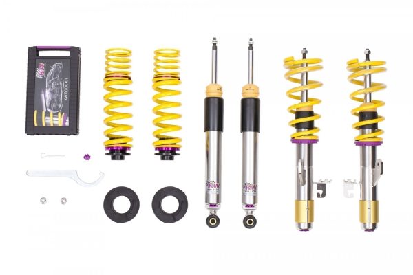 KW V3 Coilovers VW Passat 3C  B6  B7 Sedan; 2WD + Syncro 4WD All Engines (06-10) [Variant 3] w  or w o Electronic Dampers Online Sale