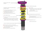 KW V1 Coilovers Dodge Charger V6 V8 RWD (11-20) [Variant 1] w o OEM Electronic Suspension 10227019 Cheap