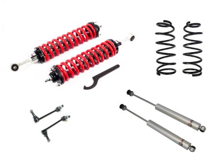 Freedom Offroad Lift Kits Toyota FJ Cruiser (07-14) 2.5-5  Adjustable Coilovers   3  Rear Lift Springs & Shocks Online