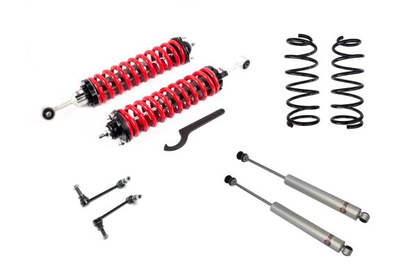 Freedom Offroad Lift Kits Toyota FJ Cruiser (07-14) 2.5-5  Adjustable Coilovers   3  Rear Lift Springs & Shocks Online