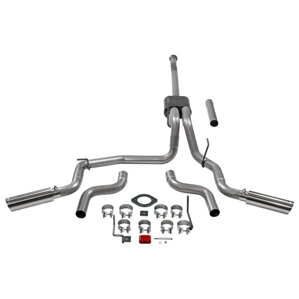 Flowmaster Exhaust Ford F150 2.7L   3.5L   5.0L (21-23) 3.0  Catback - American Thunder 817979 For Cheap