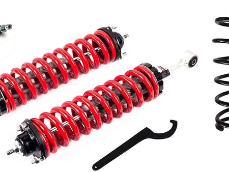 Freedom Offroad Lift Kits Toyota FJ Cruiser (07-14) 2.5-5  Adjustable Coilovers   3  Rear Lift Springs Online Sale