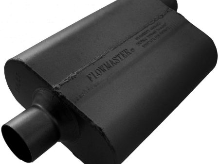 Flowmaster Muffler 40 Series (2.50  Center In   2.50  Offset Out) Delta Flow Chambered 942542 Online Sale