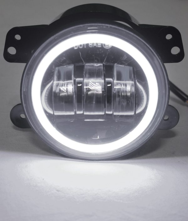 Race Sport RS LED Fog Light Kit Chrysler 300 (2005) 4  30W 1440LM LED Cree w  LED Halo Hot on Sale