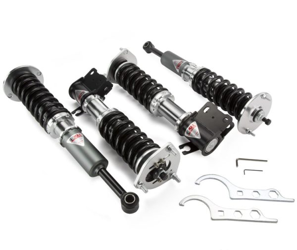 Silvers NEOMAX Coilovers BMW 318ti E35 E36 Hatchback (93-00) [True Rear Suspension] w  Front Camber Plates Supply