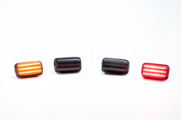 Morimoto Side Marker Lights Chevy Silverado   GMC Sierra (2015-2023) XB LED - Amber - Front   Red - Rear Supply