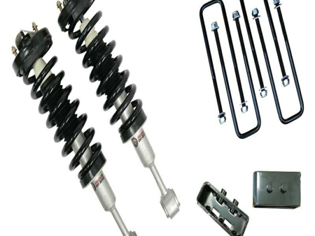 Freedom Offroad Lift Kits Lincoln Mark LT 4WD (06-08) 3  Front Lift Strut 2  Rear Blocks w  U-Bolts & Shocks Cheap