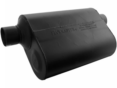 Flowmaster Muffler Super 40 Series (2.5  Offset In   2.5  Same Side Out) Chambered 952549 Hot on Sale