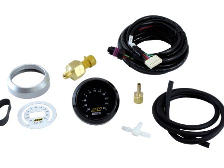 AEM Boost Pressure Gauge (30 ~ 35 PSI) 30-4406 Online Sale