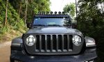 Race Sport RS LED Headlight Jeep Gladiator (18-23) Adjustable Angle Beam 108-Watt w  X-Halo DRL Discount