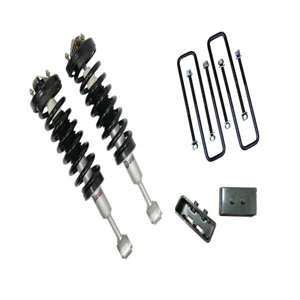 Freedom Offroad Lift Kits Lincoln Mark LT 4WD (06-08) Front 3  Lift Struts   2  Rear Blocks w  U Bolts Discount