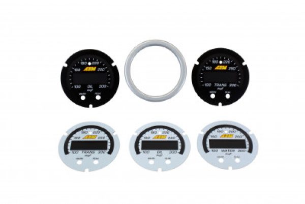 AEM X-Series Gauge (Water Trans Oil Temp Gauge 100~300F   40~150C) 30-0302 Discount