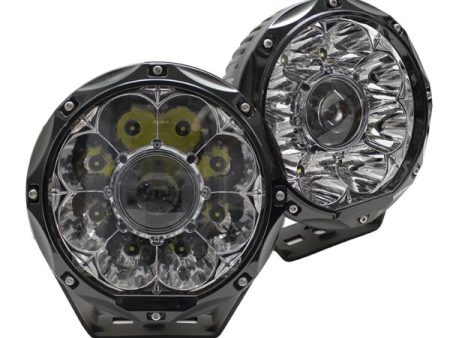 Race Sport RS 7  Headlights (NEXTGEN - LL Series) LED & LASER Sealed Beam on Sale