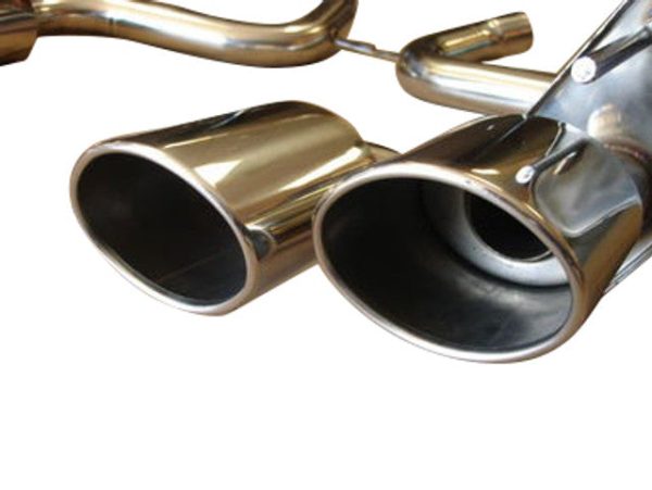 Top Speed Pro 1 Exhaust Mercedes R230 SL55 (02-08) SL63 AMG (09-12) Quad Stainless Tips Online now