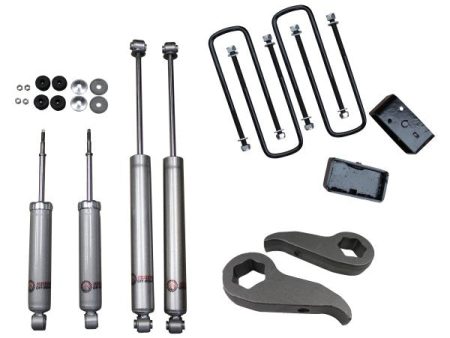 Freedom Offroad Lift Kits Chevy Silverado 2500  3500 HD (11-19) 1 -3  Leveling Lift Kit w  Shocks Online now