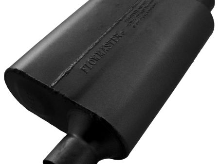 Flowmaster Muffler 40 Series (2.25  Offset In   2.25  Same Side Out) Delta Flow Chambered 942444 on Sale