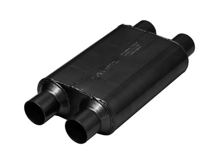 Flowmaster Muffler 40 Series [2.5  IN   2.5  OUT] 40 Series Chambered 425404 For Cheap