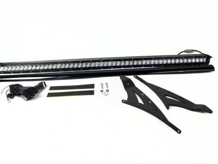 Race Sport RS Straight LED Light Bar Chevy Silverado (2007-2013) Stealth Series Sale