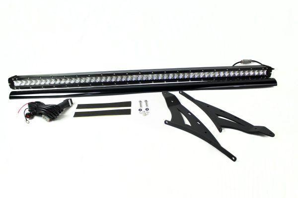 Race Sport RS Straight LED Light Bar Chevy Silverado (2007-2013) Stealth Series Sale