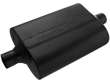 Flowmaster Muffler 40 Series (2  Center In   2  Center Out) Delta Flow Chambered 942040 Online now