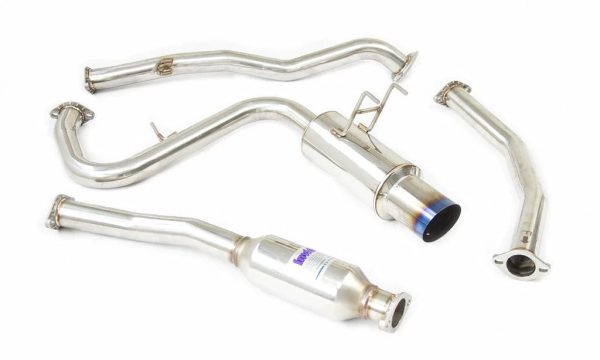 Invidia N1 Exhaust Honda Civic 1.5T Coupe   Sedan (16-21) Catback w  Titanium Blue Tips For Sale