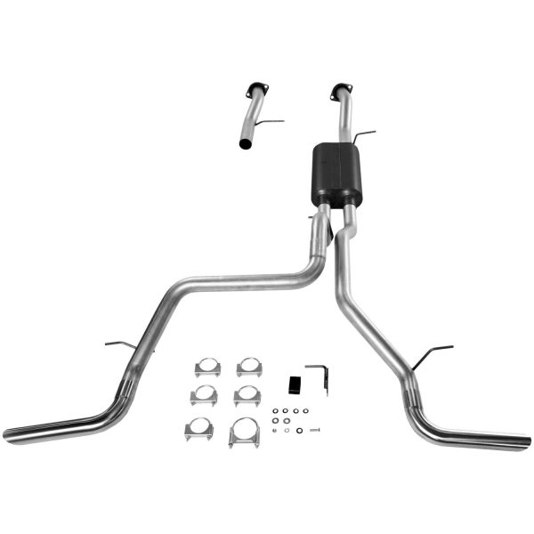 Flowmaster Exhaust Chevy Tahoe 4.8L   5.3L (00-03) 2.50  Catback - American Thunder 17368 Supply