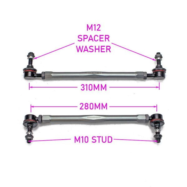 Godspeed Sway Bar End Links Ford Focus (2013-2019) Front Pair   OEM Replacement Sale