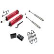 Freedom Offroad Lift Kits Toyota Tacoma (05-23) 2.5-5  Adjustable Coilovers   3  Rear Blocks w  U Bolts & Shocks Sale