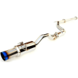 Invidia N1 Exhaust Honda Civic Si Coupe (2014-2015) Catback w  Titanium Blue Tips Online Sale